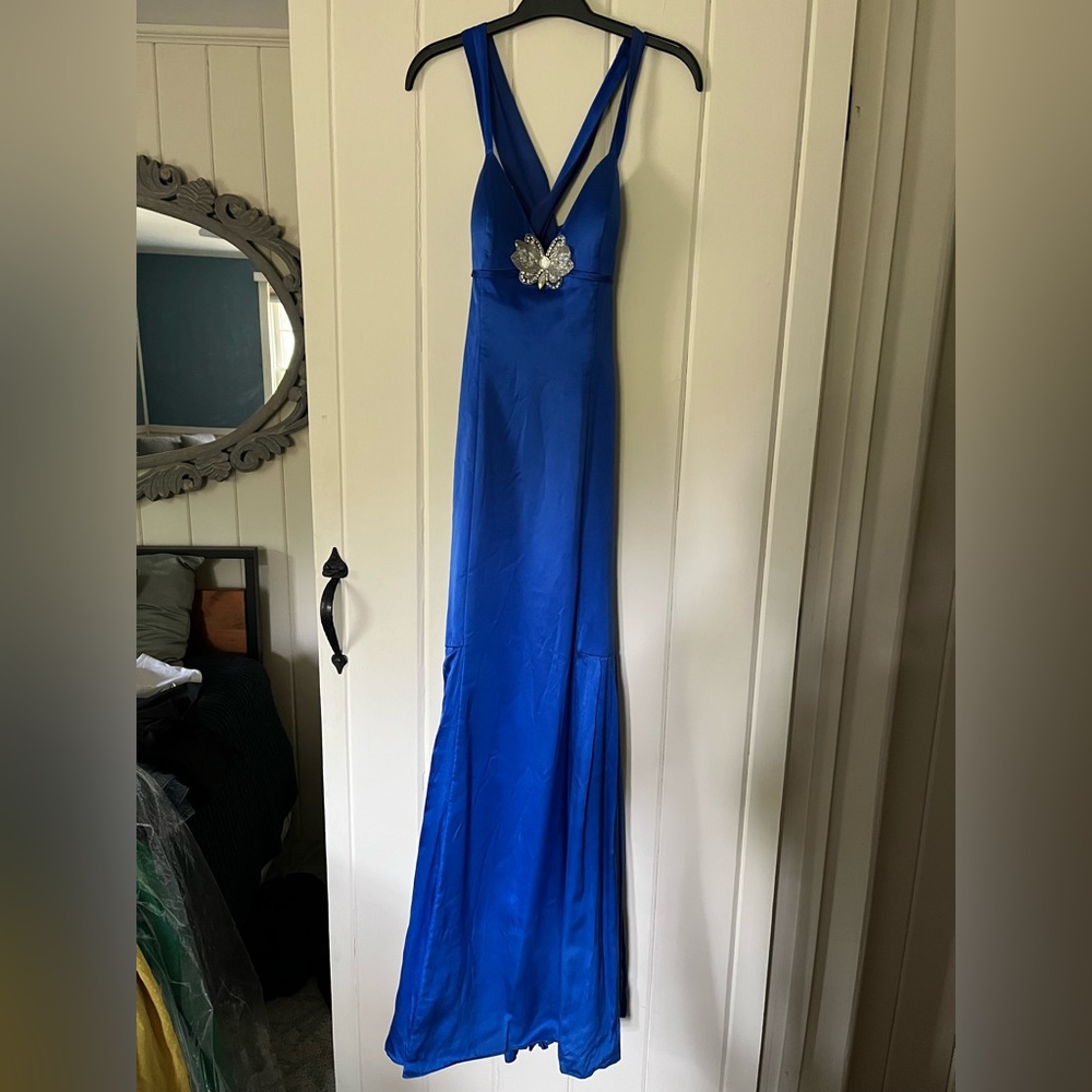 Jovani royal blue gown